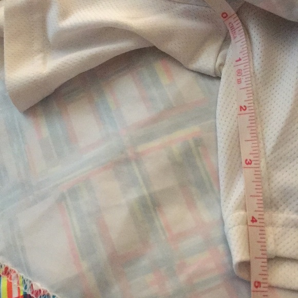 Adidas colorful plaid print skort - Picture 4 of 14